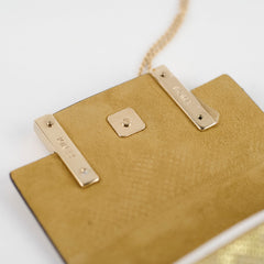 Fendi Nano Baguette Gold