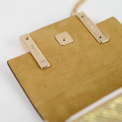 Fendi Nano Baguette Gold