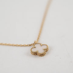 Van Cleef & Arpels Sweet Alhambra Pendant Necklace 18k Yellow Gold MOP 2023