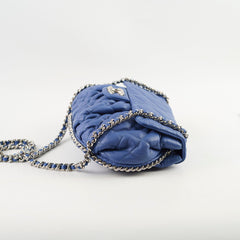 Chanel Chain Around Flap Bag in Blue