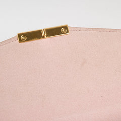 Louis Vuitton Damier Azur Croisette Wallet on Chain Cream