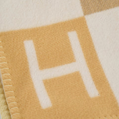 Hermes Avalon Throw Blanket Yellow