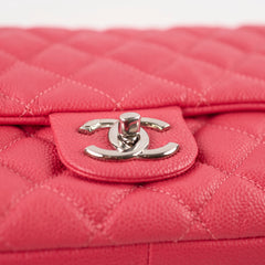 Chanel Read Easy Flap Caviar Shoulder Bag