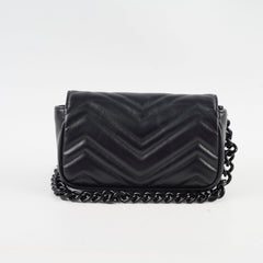 Gucci Marmont Mini Belt Bag Black