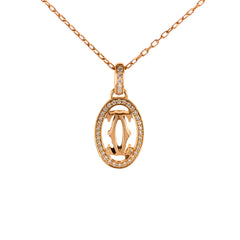 Cartier Logo Double C Necklace