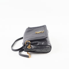 Saint Laurent Mini Nolita Black Lambskin