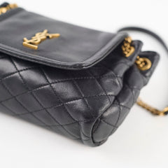 Saint Laurent Mini Nolita Black Lambskin