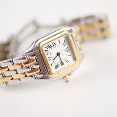 Cartier Two Toned Panthere Watch Small Model W2PN0006 2024