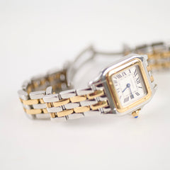 Cartier Two Toned Panthere Watch Small Model W2PN0006 2024