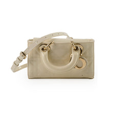 Christian Dior Micro D-Joy Latte Patent