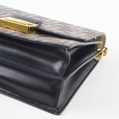 Fendi Kan U Small Small Shoulder Bag Zucca Brown