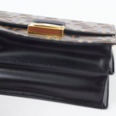 Fendi Kan U Small Small Shoulder Bag Zucca Brown