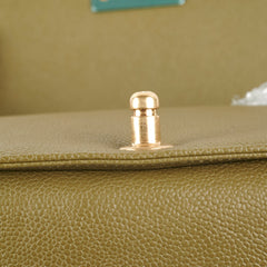 Chanel Cuba Small Boy Khaki Caviar - Series 23