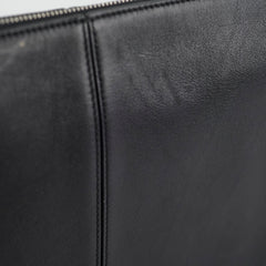 Celine TriFold Clutch On Chain Black Leather