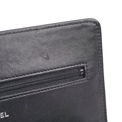 Chanel Wallet On Chain WOC Caviar Black - Series 17
