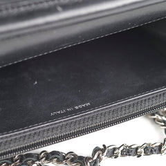 Chanel Wallet On Chain WOC Caviar Black - Series 17