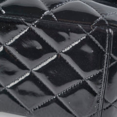 Chanel Maxi Patent Flap Black 20 Series