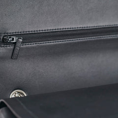 Chanel Maxi Patent Flap Black 20 Series