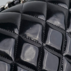 Chanel Maxi Patent Flap Black 20 Series