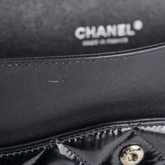 Chanel Maxi Patent Flap Black 20 Series