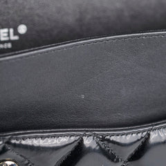 Chanel Maxi Patent Flap Black 20 Series