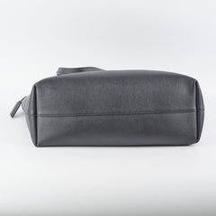 Saint Laurent East West Black Leather Shopping Shoulder Tote