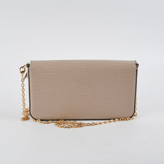 Louis Vuitton Felicie Taupe Epi