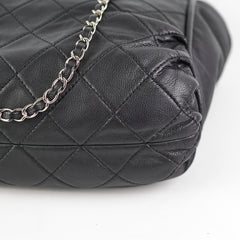 Chanel Quilted Chain Tote Tote Black