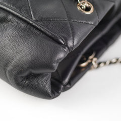 Chanel Quilted Chain Tote Tote Black