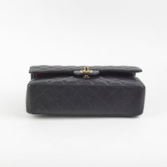 Chanel Caviar Medium/Large Double Classic Flap Black