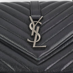 Saint Laurent College Medium Black Bag