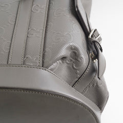 Gucci Monogram Grey Backpack