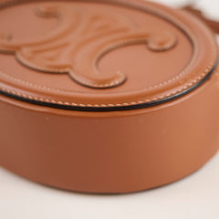 Celine Celine Small Triomphe Oval Crossbody Bag
