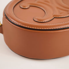 Celine Celine Small Triomphe Oval Crossbody Bag