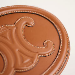 Celine Celine Small Triomphe Oval Crossbody Bag