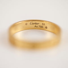 Cartier Love Ring SM Model Yellow Gold Size 53