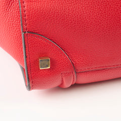 Celine Mini Luggage Red