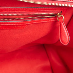 Celine Mini Luggage Red