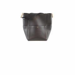 Celine Sangle Bucket Bag Black