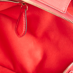 Celine Mini Luggage Red
