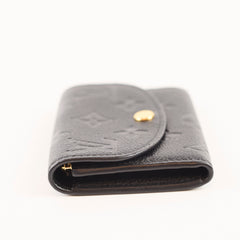 Louis Vuitton Rosalie Coin Purse Monogram Empreinte Black