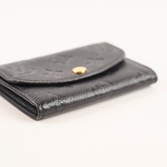 Louis Vuitton Rosalie Coin Purse Monogram Empreinte Black