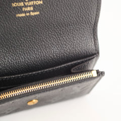 Louis Vuitton Rosalie Coin Purse Monogram Empreinte Black