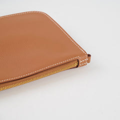 Hermes Zipengo Chaine d'Ancre To Go Pouch Evercolor Gold - K stamp 2025
