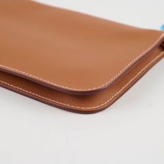 Hermes Zipengo Chaine d'Ancre To Go Pouch Evercolor Gold - K stamp 2025