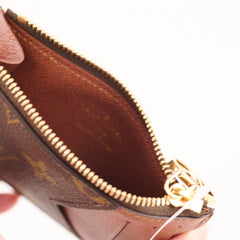 Louis Vuitton Louis Vuitton Romy Card Holder Armagnac Brown