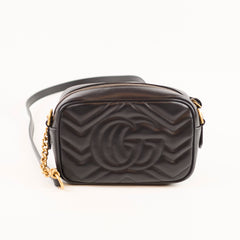 Gucci Mini Marmont Camera bag Black (2025)