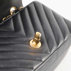 Chanel Mini Rectangular Chevron Black - Series 23