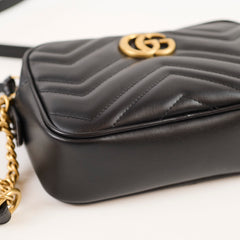 Gucci Mini Marmont Camera bag Black (2025)
