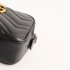 Gucci Mini Marmont Camera bag Black (2025)